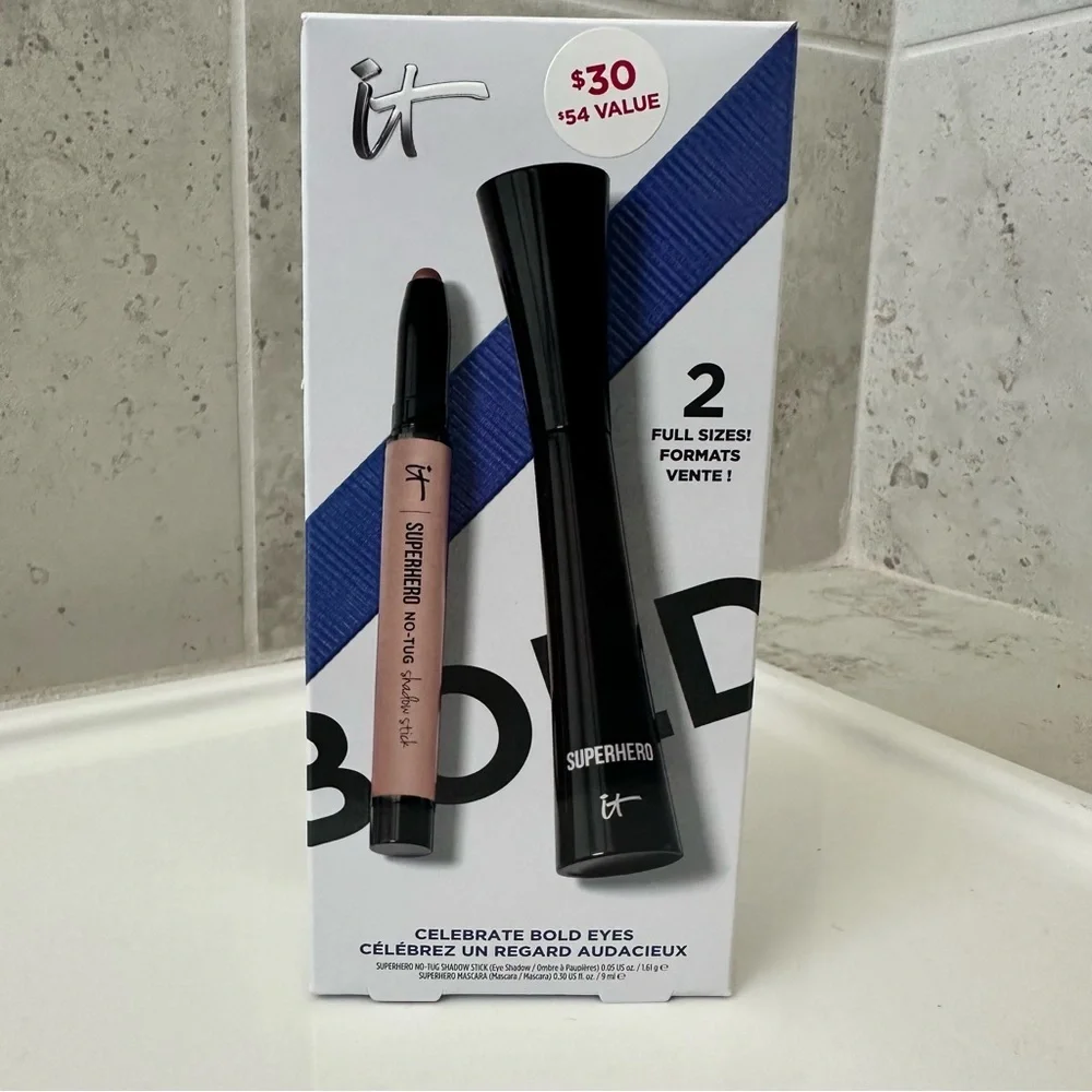 IT Cosmetics Superhero Mascara and Shadow Set